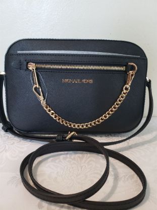 Picture of Michael Kors Black Leather Handbags & Purses for Women