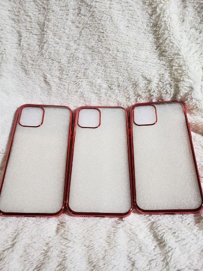 Picture of 3 Units Ultra Slim Design Erginomic Round Edge Case Iphone 12 and Iphone 12 Pro 6.1 inches 