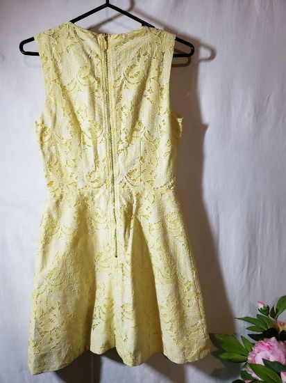 Picture of Chic Yellow H&M Dress Size Small – Perfect for Any Occasion!