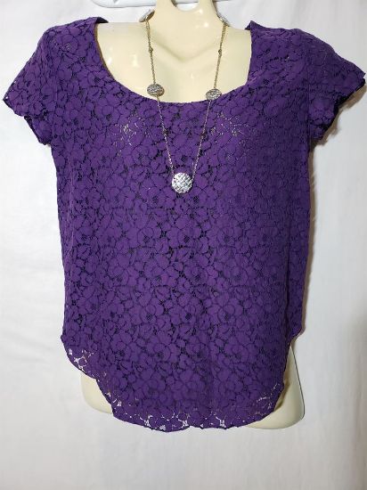 Picture of Royal Purple Talula Blouse - Size Small, Used Like New Condition!