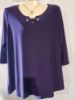 Picture of Brand New Royal Purple Blouse by Clientele – Tag Still Attached!