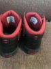 Picture of Converse All Star Red and Black Sneakers - Size 8, Classic Style!