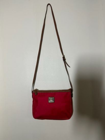 Picture of Like New Red Ralph Lauren Cross Body Bag - Stylish and Chic!