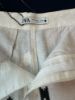 Picture of New White and Green ZARA Pants - Size Large, Trendy and Fresh!