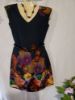 Picture of Mexx Metropolitan Black and Flowery Dress Size Medium USED