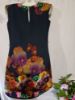 Picture of Mexx Metropolitan Black and Flowery Dress Size Medium USED