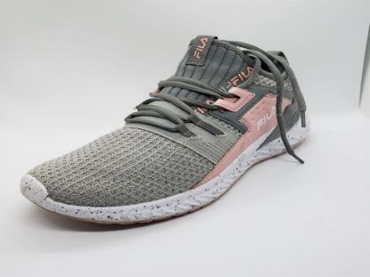 Picture of Fila Running Women’s Shoes - Size 8, Gray and Pink, Comfortable Fit