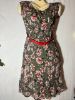 Picture of Woman's IMPRESS! Floral Dress - Black - Size Small Medium