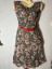 Picture of Woman's IMPRESS! Floral Dress - Black - Size Small Medium