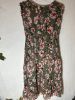 Picture of Woman's IMPRESS! Floral Dress - Black - Size Small Medium