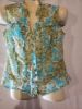 Picture of Summer is Calling Green Concepts Conrad Made in Canada Blouse Size M