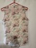 Picture of Flowery Pink and Cream Shein Blouse - Size M - Like New