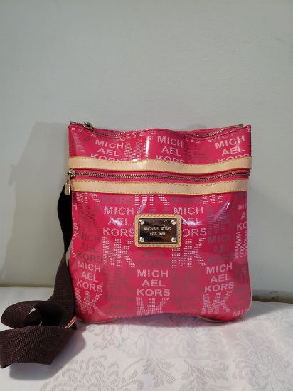 Picture of Stunning Pink Michael Kors Cross Body Bag - Like New