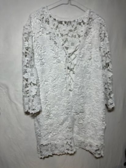 Picture of White TKSTYLE Dress - Size M - Perfect for Any Occasion!