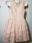 Picture of Cream and Pinkish Dress - Like New, Size Small!