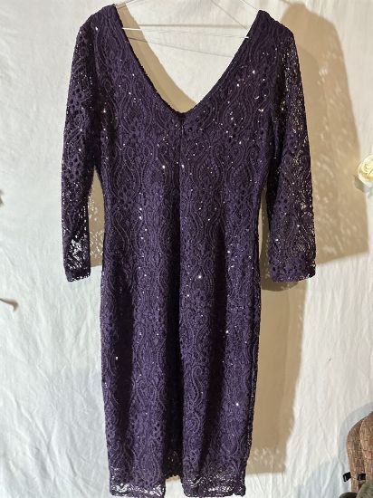 Picture of Classic Purple Marina Dress - Size 8 - Like New Condition