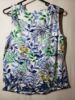 Picture of Charming Blue Flowery Northern Reflections Top - Size M