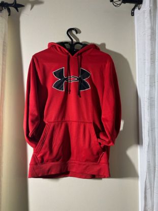 Picture of Under Armour Red Hoodie - Size MD, Gently Used