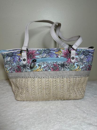 Picture of Charming Sakroots Flowery Handbag - Gently Used for Fun Style