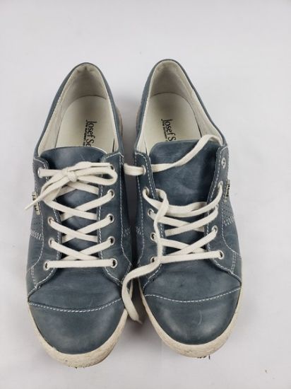 Picture of Gray Josef Seibel Caspian Leather Sneakers – Women’s Size 40 (US Size 9) – Stylish & Comfortable