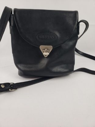 Picture of Guess Mini Crossbody Handle Handbag | Stylish Black Purse