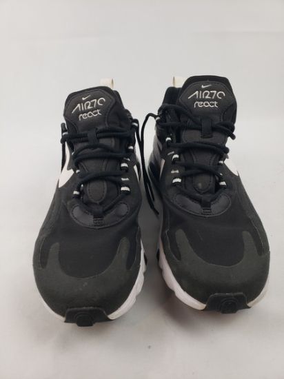 Picture of Nike Air Max 270 React Shoes | Black/White | Size 9